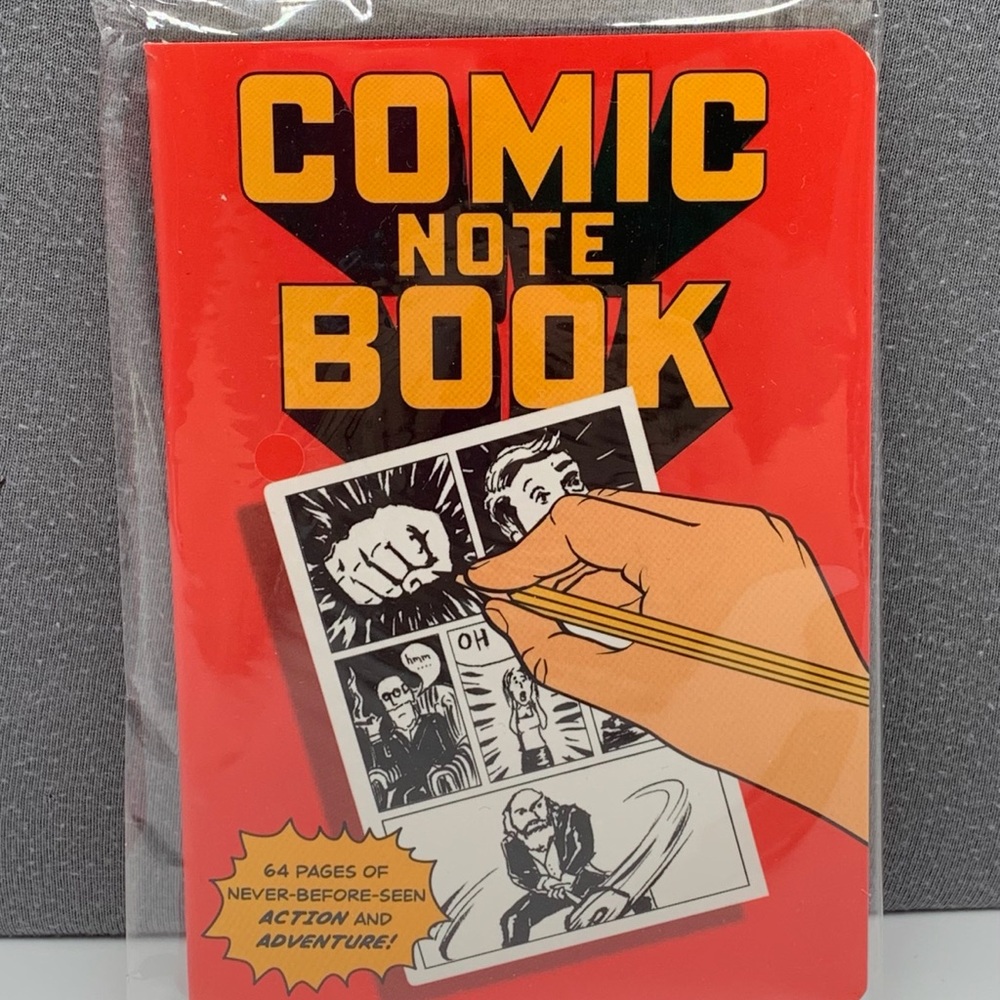 Blank Comic Note Book with 64 Pages